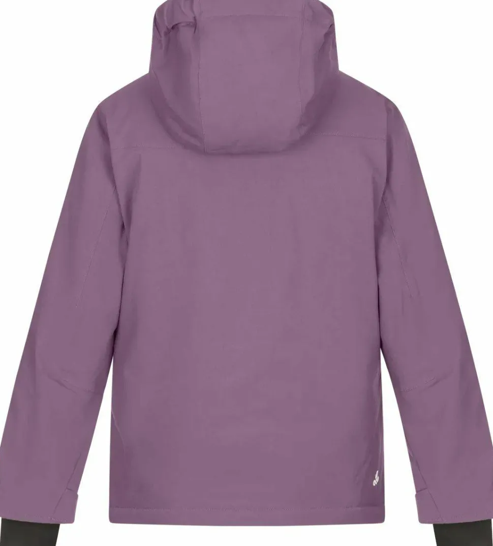 2117 of Sweden Juniors' Light Padded Ski Jacket Lauker Grape