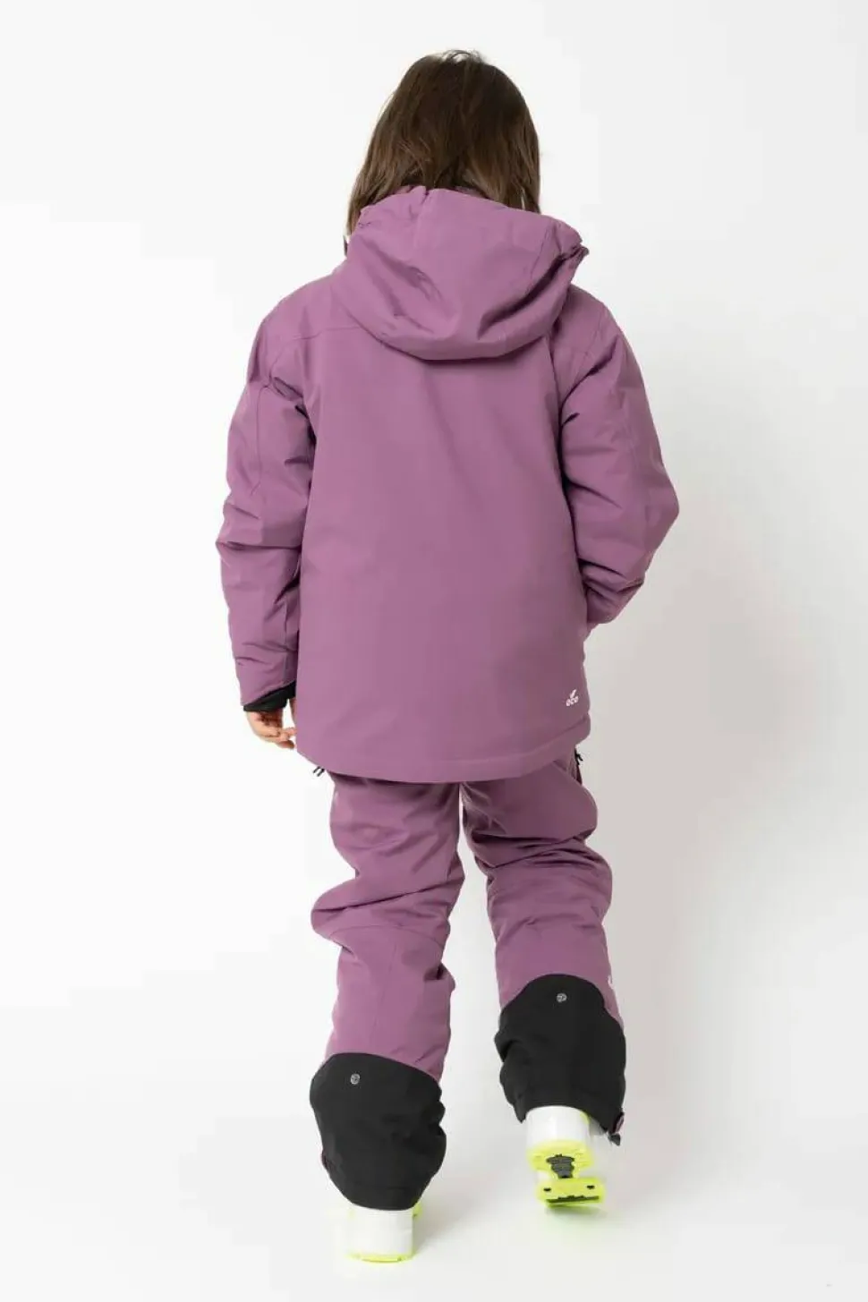 2117 of Sweden Juniors' Light Padded Ski Jacket Lauker Grape
