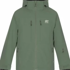 2117 of Sweden Juniors' Light Padded Ski Jacket Lauker Pine
