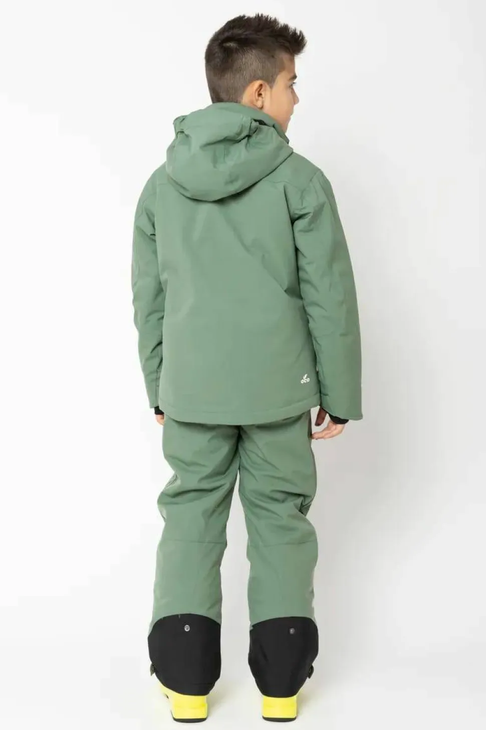 2117 of Sweden Juniors' Light Padded Ski Jacket Lauker Pine