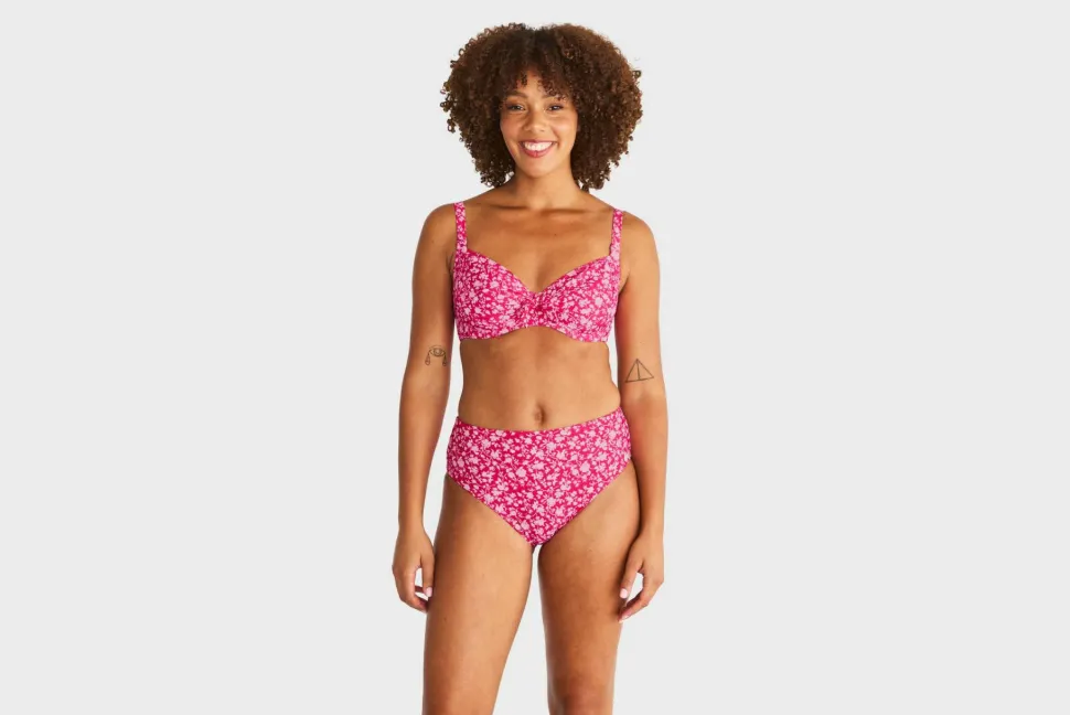 Abecita Women's Bahamas Bikini Wire Bra Pink Lady