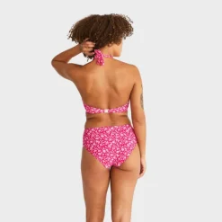 Abecita Women's Maui Halterneck Bikini Bra Pink Lady