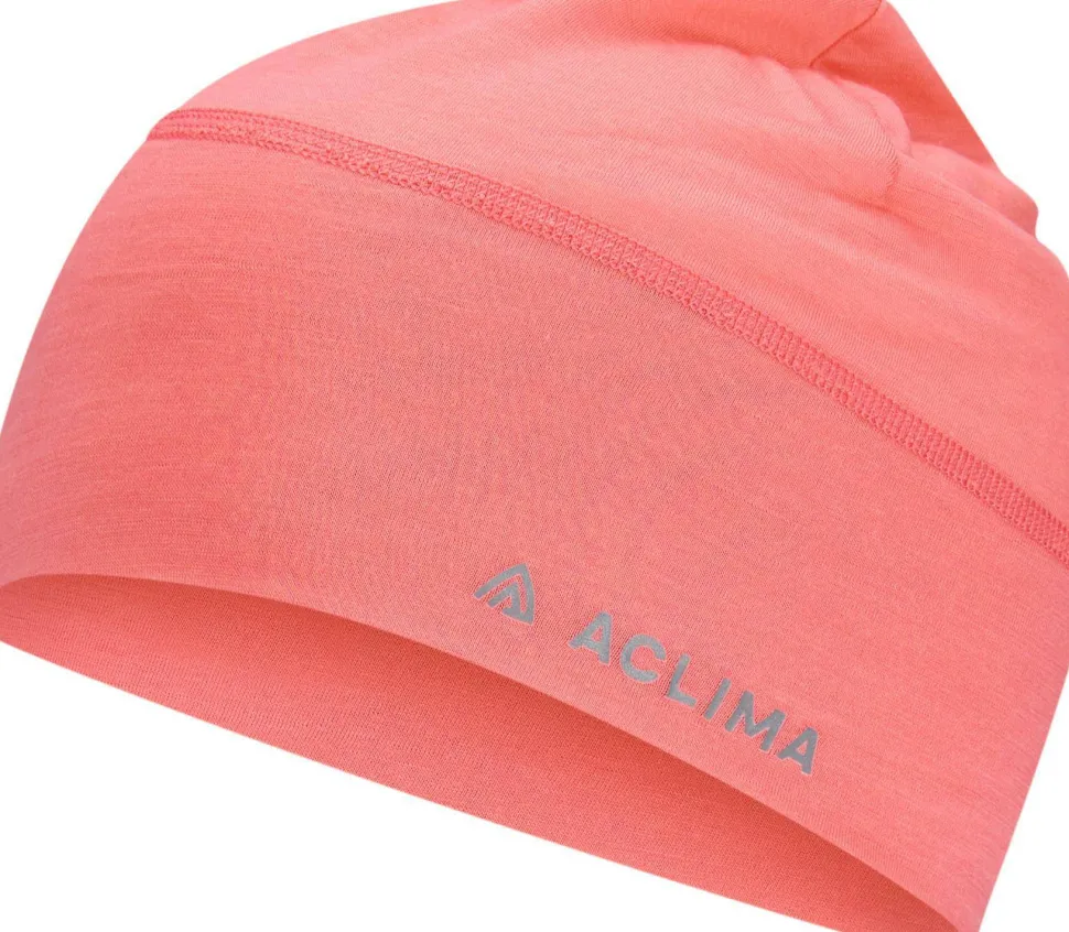 Aclima LightWool 140 Beanie Sun Kissed Coral
