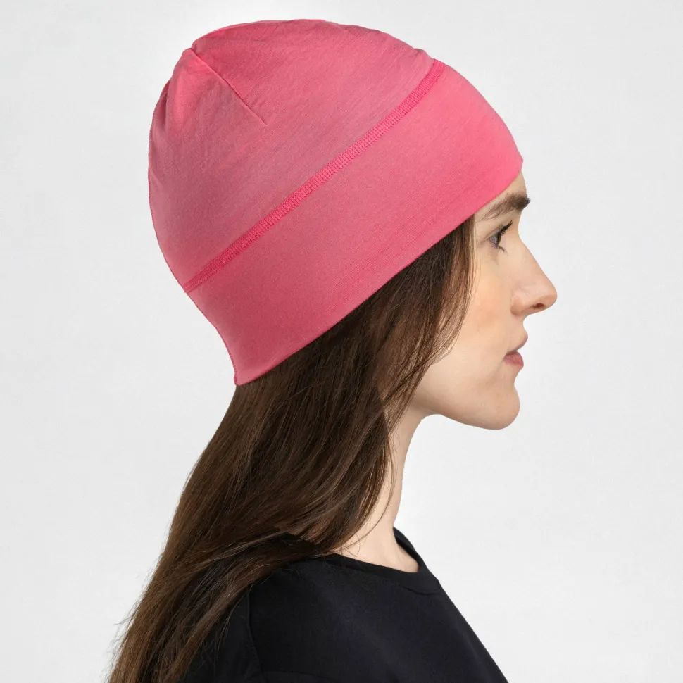 Aclima LightWool 140 Beanie Sun Kissed Coral