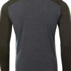 Aclima Men's LightWool 180 Polo with Zip Tarmac/Marengo