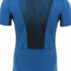 Aclima Men's LightWool 140 Sports T-shirt Daphne/Jet Black