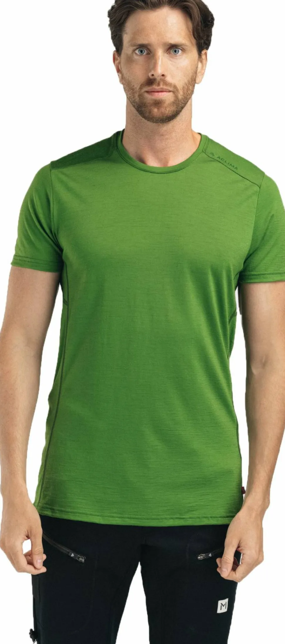 Aclima Men's Lightwool 140 Trail Tee Cactus