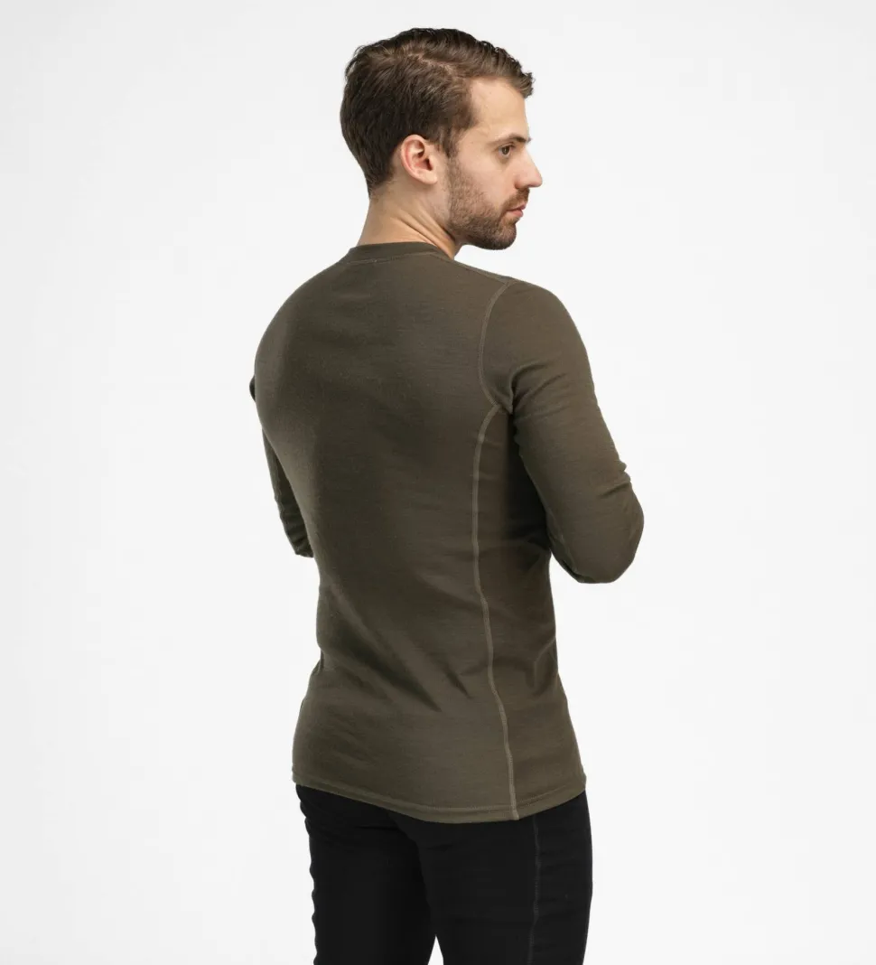 Aclima Men's WarmWool Crew Neck Tarmac