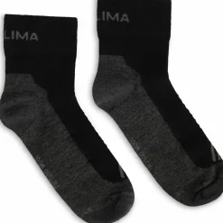 Aclima Running Socks 2-Pack Jet Black/grey