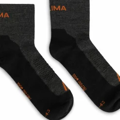 Aclima Running Socks 2-Pack Grey/jet Black
