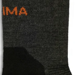 Aclima Running Socks 2-Pack Grey/jet Black