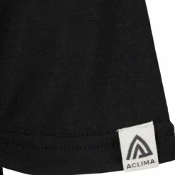 Aclima Women's Lightwool 140 Classic Tee Mountain Jet Black