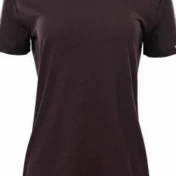 Aclima Women's LightWool 180 Loose Fit Tee Chocolate Plum