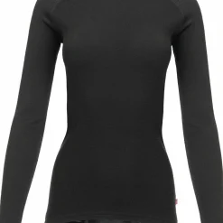 Aclima Women's WarmWool Crewneck Jet Black