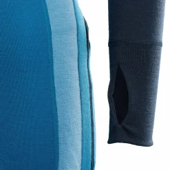 Aclima Women's WarmWool Overall 3/4 Blue Sapphire(Navy Blazer/Azu.