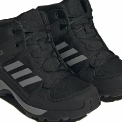 Adidas Kids' Terrex Hyperhiker Mid Hiking Shoes Core Black/Grey Three/Core Black