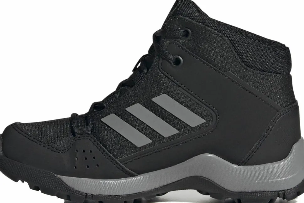 Adidas Kids' Terrex Hyperhiker Mid Hiking Shoes Core Black/Grey Three/Core Black