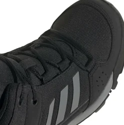 Adidas Kids' Terrex Hyperhiker Mid Hiking Shoes Core Black/Grey Three/Core Black