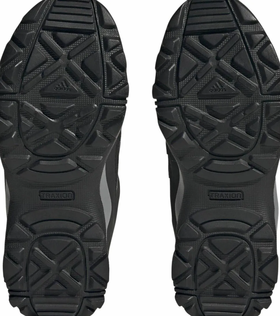 Adidas Kids' Terrex Hyperhiker Mid Hiking Shoes Core Black/Grey Three/Core Black