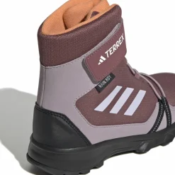 Adidas Kids' Terrex Snow Hook-and-Loop COLD.RDY Winter Skor Quicri/Sildaw/Ambtin