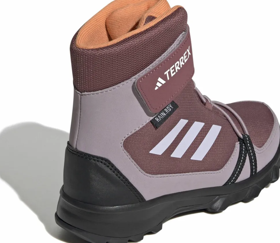 Adidas Kids' Terrex Snow Hook-and-Loop COLD.RDY Winter Skor Quicri/Sildaw/Ambtin