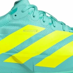 Adidas Men's Adizero Adios 9 Flash Aqua/Lucid Lemon/Zero Metalic