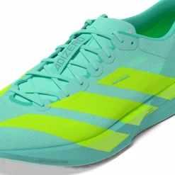 Adidas Men's Adizero Adios 9 Flash Aqua/Lucid Lemon/Zero Metalic