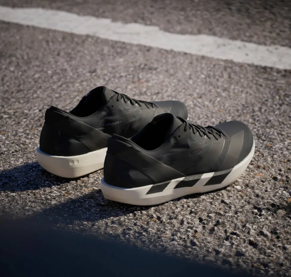 Adidas Men's Adizero Adios 9 Black/Black/Iron Mint