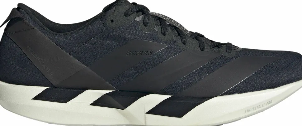 Adidas Men's Adizero Adios 9 Black/Black/Iron Mint
