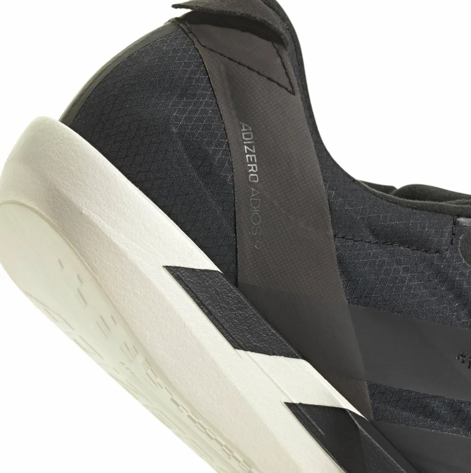 Adidas Men's Adizero Adios 9 Black/Black/Iron Mint