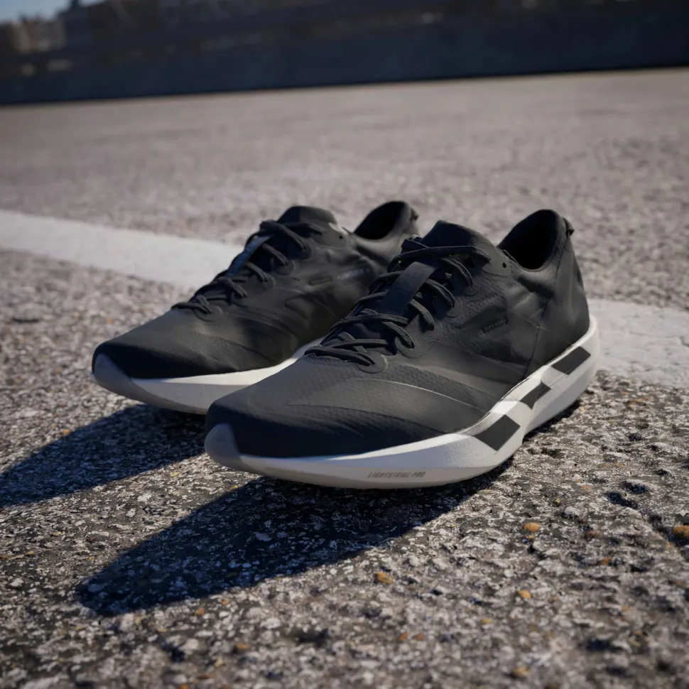 Adidas Men's Adizero Adios 9 Black/Black/Iron Mint