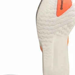 Adidas Men's Adizero Adios 9 Cloud white/Lucid Orange/Lucid red