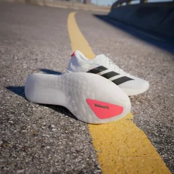 Adidas Men's Adizero Adios 9 Cloud White/Core Black/Lucid Red