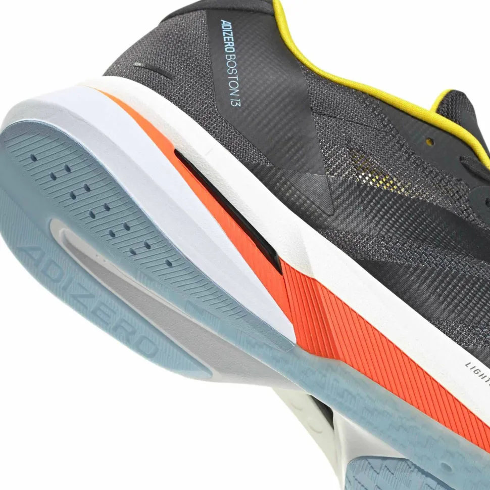 Adidas Men's Adizero Boston 13 Carbon/Core Black/Impora