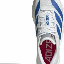 Adidas Men's Adizero Boston 13 Cloud White / Team Royal Blue / Halo Silver