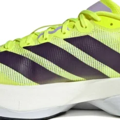 Adidas Men's Adizero Boston 13 Solar Yellow / Aurora Plum / Powder Plum