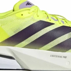 Adidas Men's Adizero Boston 13 Solar Yellow / Aurora Plum / Powder Plum
