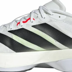 Adidas Men's Adizero Boston 13 Cloud White/Core Black/Lucid Red