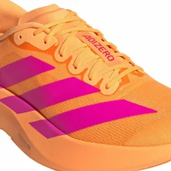 Adidas Men's Adizero Evo SL Flash Oerange/Shock Pink/Iron Metallic