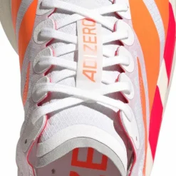 Adidas Men's Adizero Takumi Sen 11 Cloud White/Lucid Orange/Lucid Red