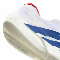 Adidas Men's Adizero Takumi Sen 11 Cloud White/Team Royal Blue/Pure Ruby