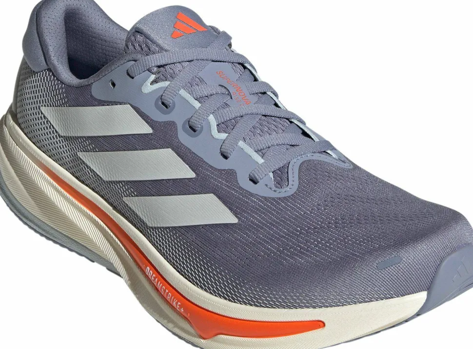 Adidas Men's Supernova Rise 2 Silver/Zero Metallic/Impact Orange