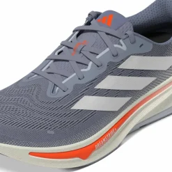Adidas Men's Supernova Rise 2 Silver/Zero Metallic/Impact Orange