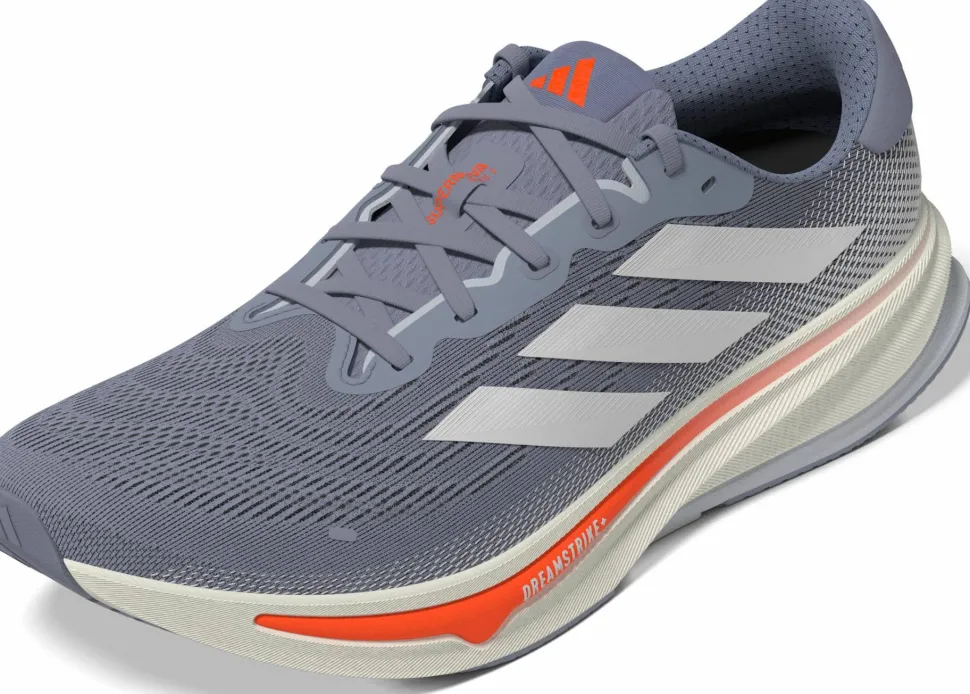 Adidas Men's Supernova Rise 2 Silver/Zero Metallic/Impact Orange