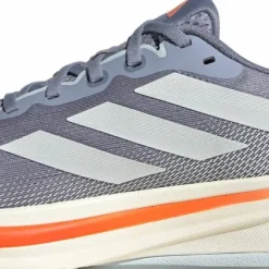 Adidas Men's Supernova Rise 2 Silver/Zero Metallic/Impact Orange