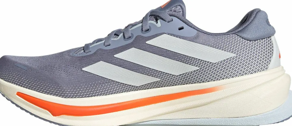 Adidas Men's Supernova Rise 2 Silver/Zero Metallic/Impact Orange