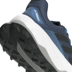 Adidas Men's Terrex Soulstride Ultra Trail Running Shoes Wonder Steel/Core Black/Pulse Blue