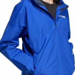 Adidas Men's Terrex Xperior 2L Gore-Tex Performance Jacket Semi Lucid Blue
