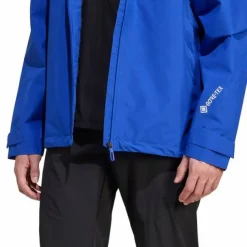 Adidas Men's Terrex Xperior 2L Gore-Tex Performance Jacket Semi Lucid Blue