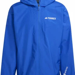 Adidas Men's Terrex Xperior 2L Gore-Tex Performance Jacket Semi Lucid Blue